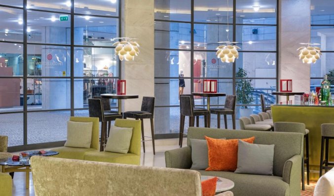 Lounge van NH Collection Lisboa Liberdade Lissabon