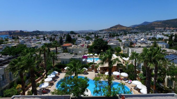 Buitenzwembad van Mandarin Resort Bodrum