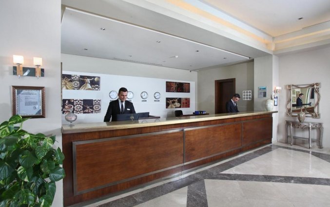 Receptie van Mandarin Resort Bodrum