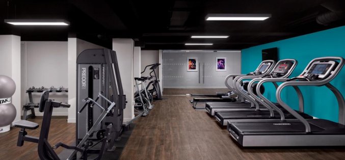 Fitnessruimte Radisson Blu