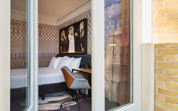 Tweepersoonskamer van Hard Rock Hotel Amsterdam American