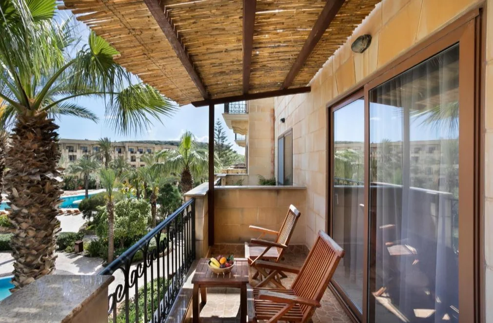 Kempinski Hotel San Lawrenz balkon 