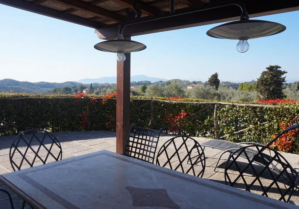 Hotel Finca Salamanca uitzicht 