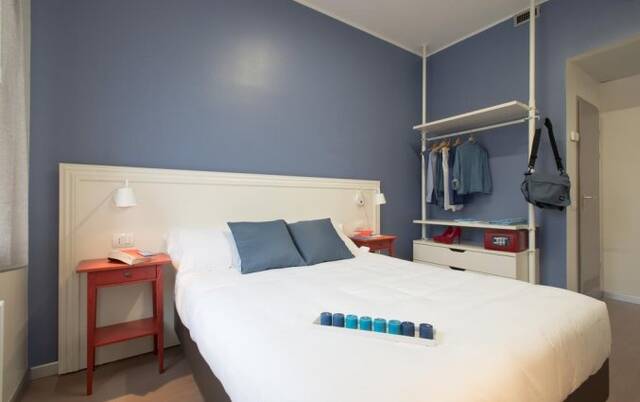 Tweepersoonskamer van Hotel Ornato in Milaan
