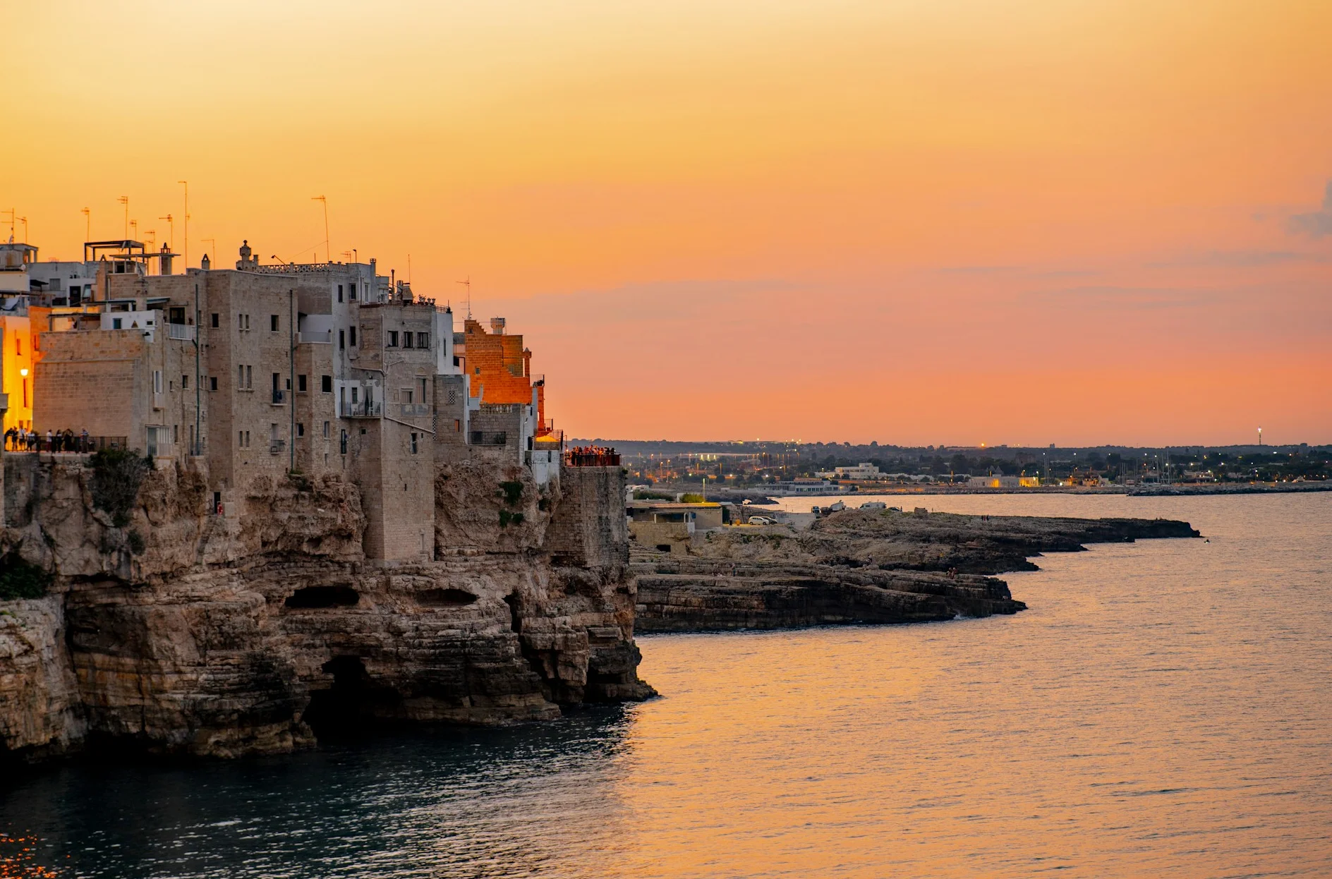 Sunset Puglia water - Rondreis Centraal Puglia