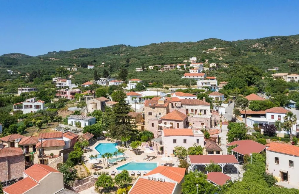 Spilia Village Hotel & Villas uitzicht