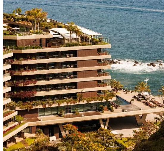 Saccharum Resort gebouw 