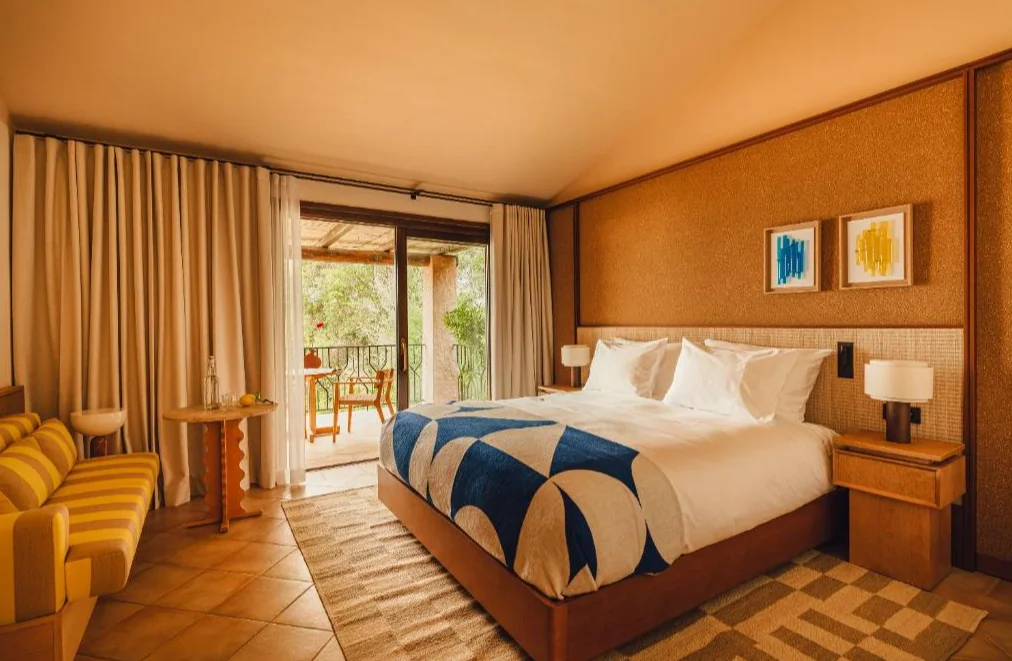 Aethos Sardinia slaapkamer