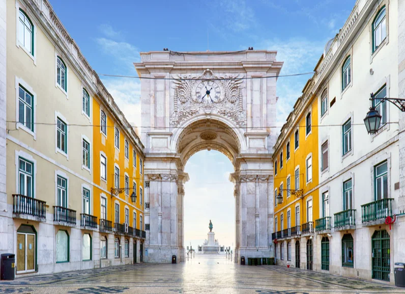 Lissabon Praca do Comercio