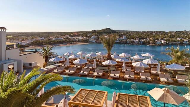 Purobeach Resort Santa Ponsa - zwembad met zeezicht