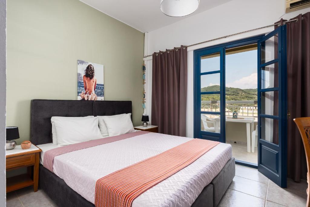 Sunsea Wellness Resort - slaapkamer met zeezicht