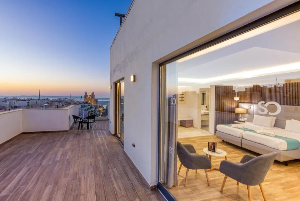 Hotel Solana balkon 