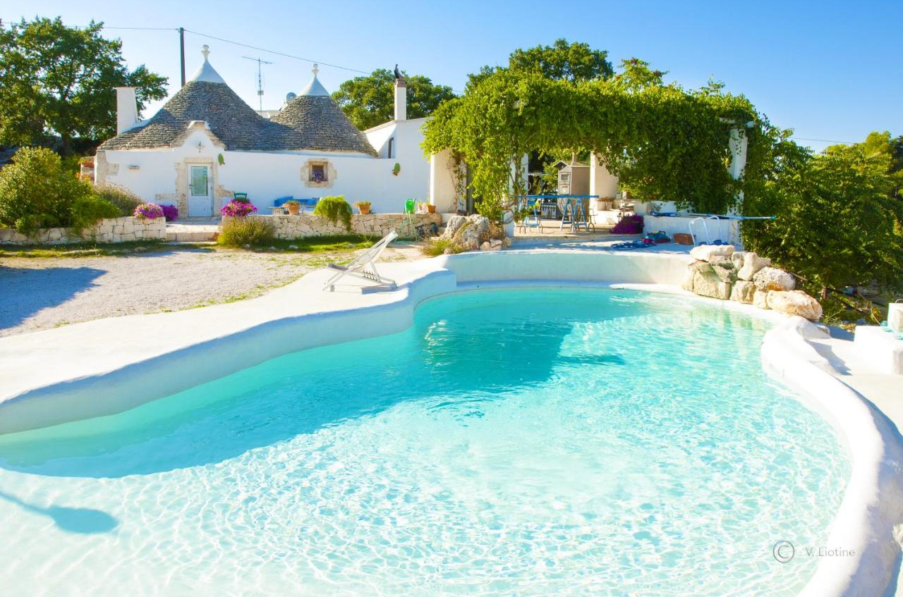 Tuin van Bed and Breakfast Trulli Terra Magica