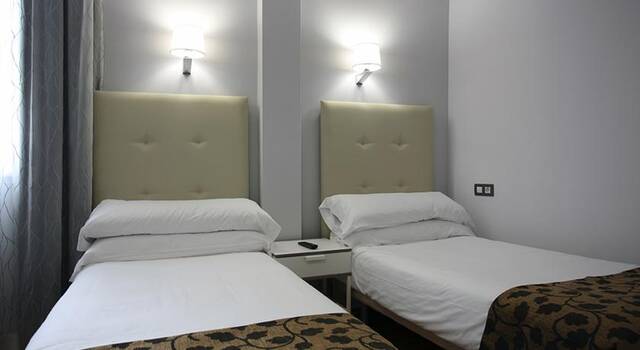 Tweepersoonskamer van Hotel Casual Gurea in Bilbao