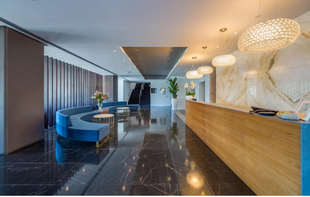 Hotel Sun Hall receptie 