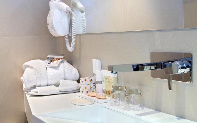 Badkamer bij hotel Amorgos Boutique