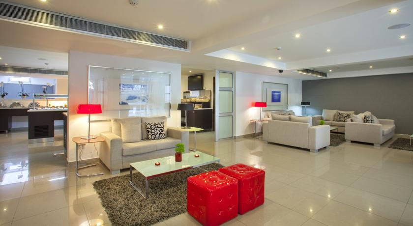 Lounge bij hotel Amorgos Boutique