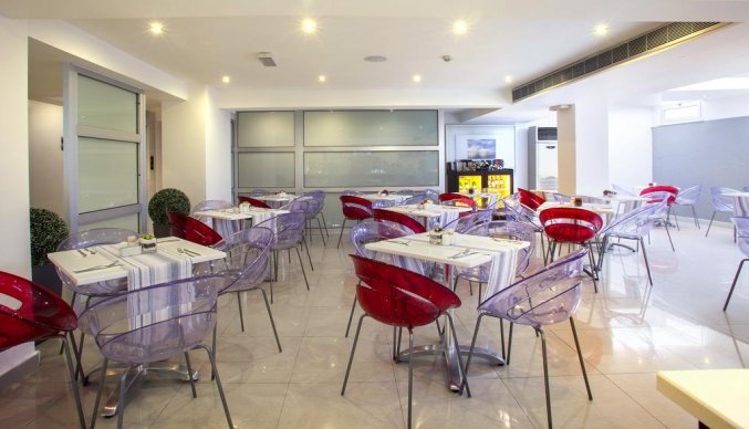 Restaurant bij hotel Amorgos Boutique