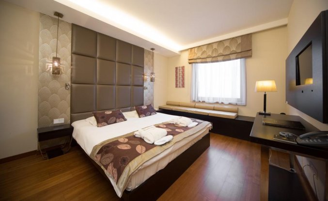 Tweeperoonskamer van Hotel Continental in Budapest