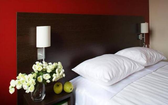 Tweepersoonskamer van Hotel Dodo in Riga