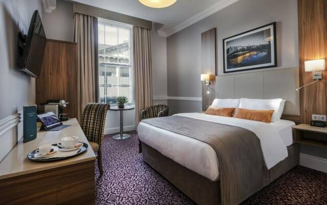 Tweepersoonskamer van Hotel Cassidys in Dublin