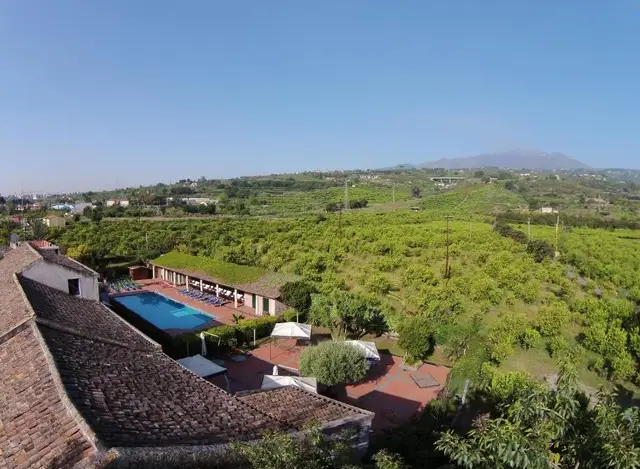 Hotel Etna uitzicht